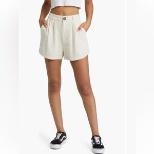 BP. Woven High Waist Shorts